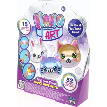 born to play - Fill & Squish Friends - Nano Tape Κατοικίδια B38133 810179275310