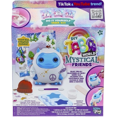 born to play DIY Taba Mythical Yeti Buddies B27521 810179275211