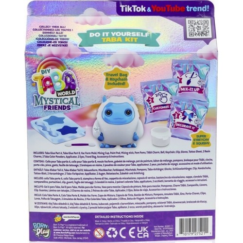 born to play DIY Taba Mythical Yeti Buddies B27521 810179275211