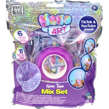 born to play nano art Tape Mix Purple B89101 810179276454