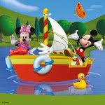 Ravensburger Παζλ 3X49τεμ. WD Όλοι Αγαπούν Τον Μίκυ 09247 4005556092475