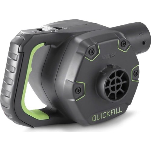 Intex quick-fill επαναφορτιζόμενη ηλεκτρική τρόμπα για φουσκωτά 220v / 12v 66642 6941057413709