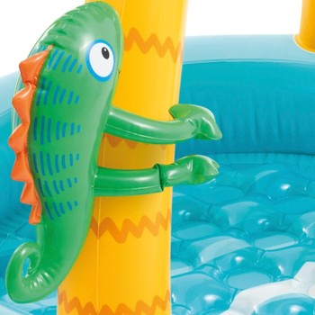 INTEX tropical island np baby pool inflated size: 102 cm x 86 cm 58417 6941057422633