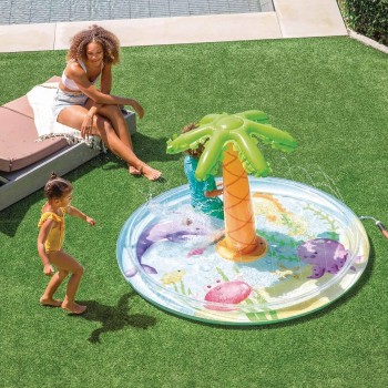 INTEX inflatable swimming pool spray palm tree, o173 x 104 cm, with water sprayer 56433 6941057428635