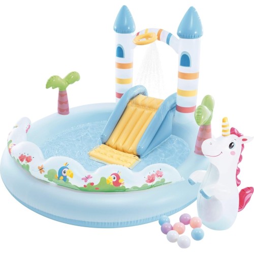 intex unicorn  play center np inflated 196 x 178 x 127cm 56148 6941057430447