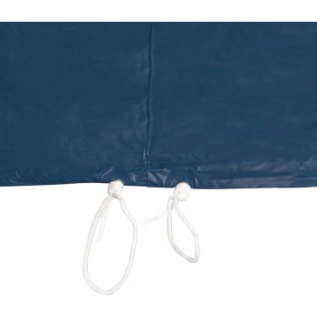 INTEX - round pool cover for 12 pools - includes rope tie/drain holes/snug fit 28031 6941057420318