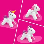 Mattel One Piece Mega Bloks Build & Enchant Unicorn Block Toy (26 Pieces) for Kids JKG36 194735349074