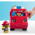 Mattel fisher-price little people - πυροσβεστική οχημα με φιγούρες HYR88 194735254668