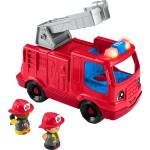 Mattel Fisher-price Little People Fire Truck Musical Toddler Toy With Lights & 2 Figures, Multilanguage Version HYR88 1947352546