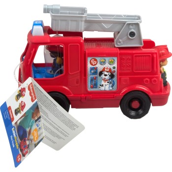Mattel fisher-price little people - πυροσβεστική οχημα με φιγούρες HYR88 194735254668