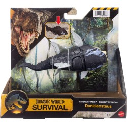 Mattel Jurassic World Strike Attack Dunkleosteus Dinosaur Figure, Chomp Action, Posable & Digital Play JGB77 / JKL73 19473535238