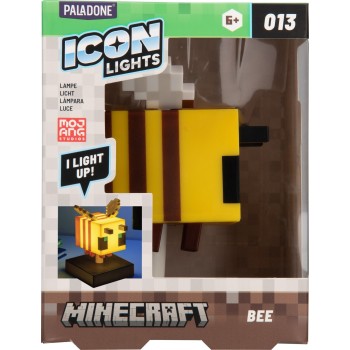 Paladone icon lights: minecraft - bee light 013 (pp16018mcfid) PP16018MCFID 5056577776317