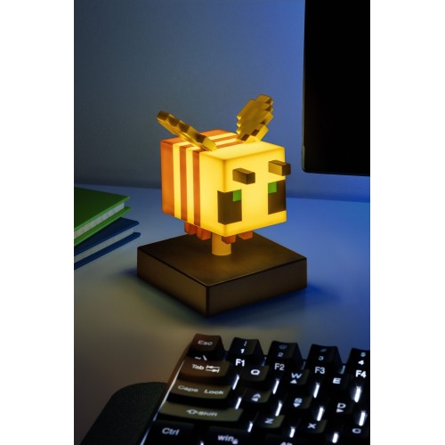 Paladone icon lights: minecraft - bee light 013 (pp16018mcfid) PP16018MCFID 5056577776317