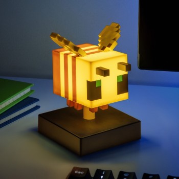 Paladone icon lights: minecraft - bee light 013 (pp16018mcfid) PP16018MCFID 5056577776317