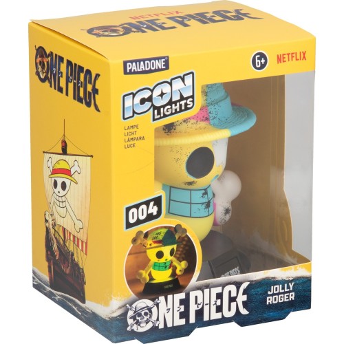 Paladone icons lights: one piece - jolly roger light (pp16021opnf) PP16021OPNF 5056577776348