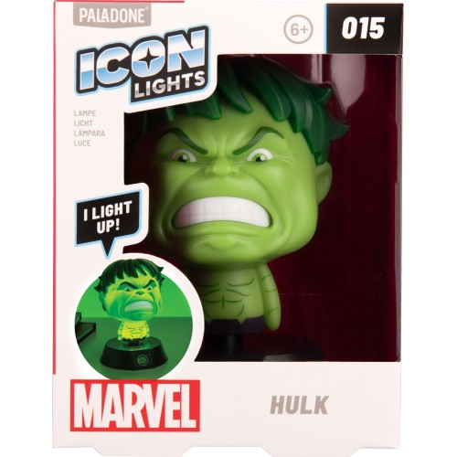 Paladone marvel: hulk - icons lights 015 (pp16010mu) PP16010MU 5056577776232