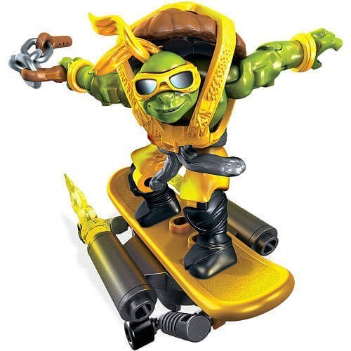 MEGA Φιγούρες Χελωνονιντζάκια Με Αξεσουάρ TMNT Teenage Mutant Ninja Turtles - 2 Σχέδια DPF74 / ASST 887961315813