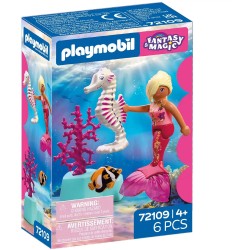 Playmobil Γοργόνα Και Ιππόκαμπος 72109 4008789721099