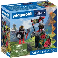 Playmobil Country Αρχηγός Ιπποτών Δράκων Και Πολεμιστής 72118 4008789721181