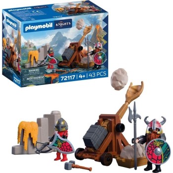 Playmobil Country Καταπέλτης Ιπποτών Δράκου 72117 4008789721174