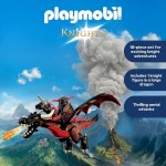 Playmobil Country Μαύρος Δράκος Και Ιππότης 72114 4008789721143