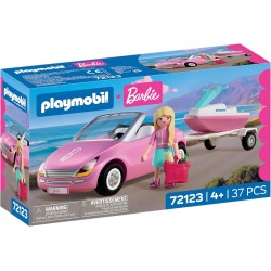 Country Playmobil X Barbie Κάμπριο Με Θαλάσσιο Jet 72123 4008789721235