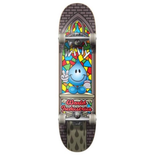 ΑΘΛΟΠΑΙΔΙΑ Industries wet Willy v2 Mini Complete Skateboard 6.75 - White/blue 47.020110999A675 5056544403024