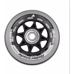 ROLLERBLADE 84mm/sg7 Wheel and Bearing - Clear 43.069534/CLR 8050459931624