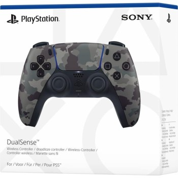 playstation Ps5 sony dualsense wireless controller grey camo  711719023609