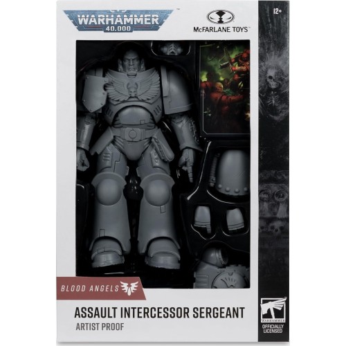 macfarlane mcfarlane warhammer 40,000 action figure assault intercessor sergeant blood  787926109498