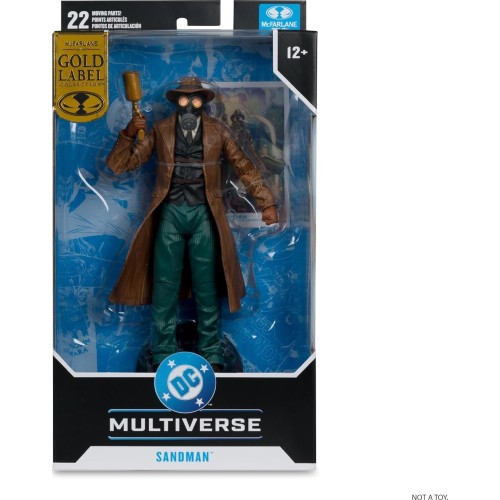 macfarlane mcfarlane dc multiverse action figure sandman wesley dodds: the sandman gol  787926174380