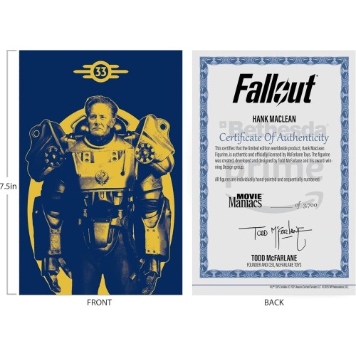 macfarlane Mcfarlane fallout movie maniacs figure hank maclean φιγούρα αγαλματίδιο 17 cm  787926141344
