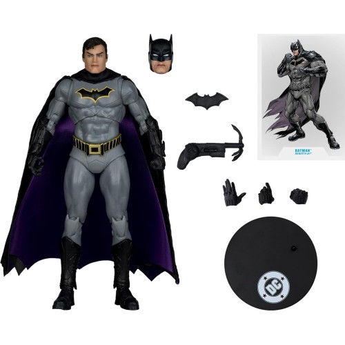 macfarlane dc rebirth dc multiverse action figure batman gold  18 cm  787926177091