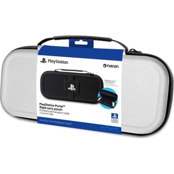 Ps5 θήκη nacon official licensed rigid pouch for ps portal white (playstation portable)  3665962031409