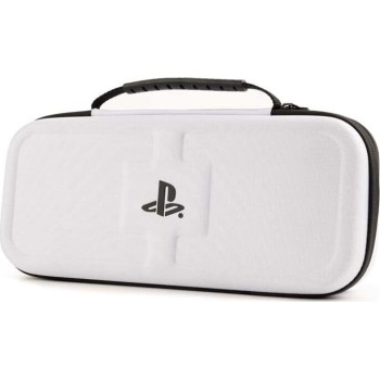 nacon sony ps portal case - white | official travel and console case  3665962031409