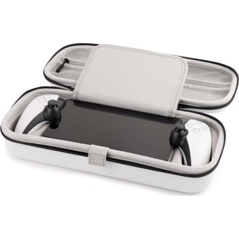 Ps5 θήκη nacon official licensed rigid pouch for ps portal white (playstation portable)  3665962031409