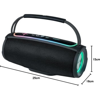 bigben  bluetooth speaker with light effects partybtms3  3499550389265