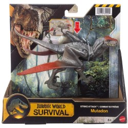 Mattel Jurassic World Strike Attack Dunkleosteus Dinosaur Figure, Chomp Action, Posable & Digital Play JGB77 / JKL72 19473535224