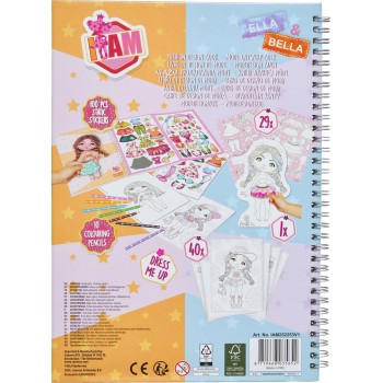 canenco I Am Activity Book Model Ella And Bella IAM252253V1 / IAM252253G 8719668035652