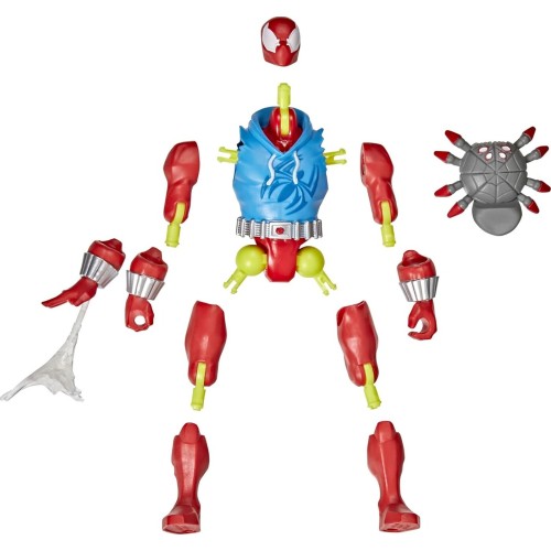 Hasbro mixmashers  scarlet spider custom spider-man mix-and-match action figure an F9205 / G2878 5010996359971
