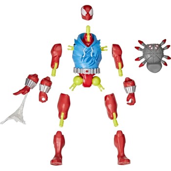 Hasbro mixmashers  scarlet spider custom spider-man mix-and-match action figure an F9205 / G2878 5010996359971