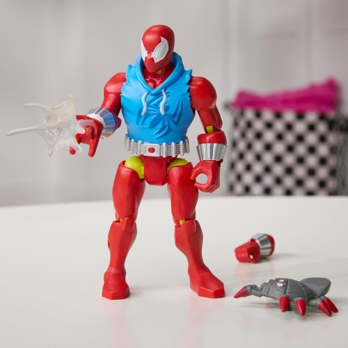 Hasbro mixmashers  scarlet spider custom spider-man mix-and-match action figure an F9205 / G2878 5010996359971