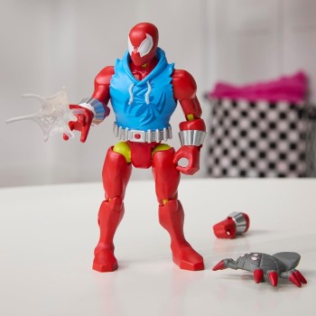 Hasbro mixmashers  scarlet spider custom spider-man mix-and-match action figure an F9205 / G2878 5010996359971