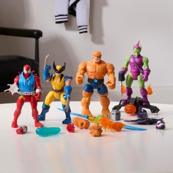 Hasbro mixmashers  scarlet spider custom spider-man mix-and-match action figure an F9205 / G2878 5010996359971