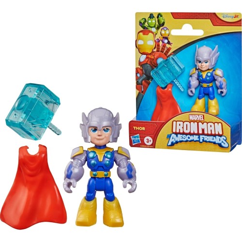 Hasbro iron man and his awesome friends marvel thor action figure with  – 7.6 cm 3 G1254 / G2690 5010996354952