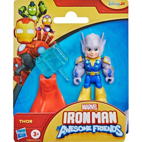Hasbro iron man and his awesome friends marvel thor action figure with  – 7.6 cm 3 G1254 / G2690 5010996354952