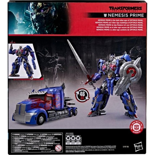 Hasbro transformers  series the last knight leader class nemesis prime action figu G1905 5010996348692