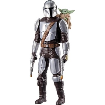 Hasbro star wars the mandalorian and grogu bounty blaster, 28-cm action figure wit G2842 5010996361028