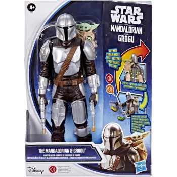 Hasbro star wars the mandalorian and grogu bounty blaster, 28-cm action figure wit G2842 5010996361028