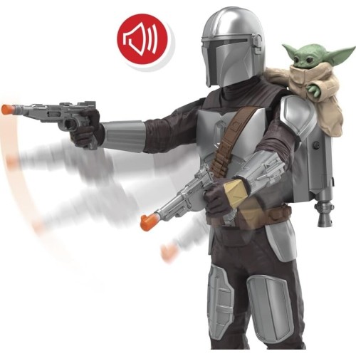 Hasbro star wars the mandalorian and grogu bounty blaster, 28-cm action figure wit G2842 5010996361028